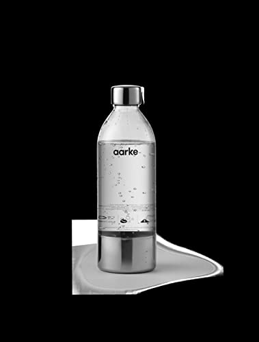 Aarke Carbonator 3 – Sand Finish, 2 BPA-freie Flaschen