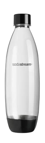 SodaStream Gaia – Schwarz, CO₂-Zylinder + 1L PET-Flasche