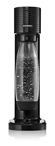 SodaStream Gaia – Schwarz, CO₂-Zylinder + 1L PET-Flasche