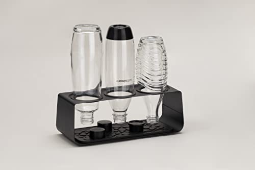 SodaStream Duo Comfort-Set – Titan, CO₂, 4 Flaschen & Halter