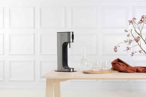 Aqvia Exclusive – Edelstahl Sprudler + 2 PET-Flaschen