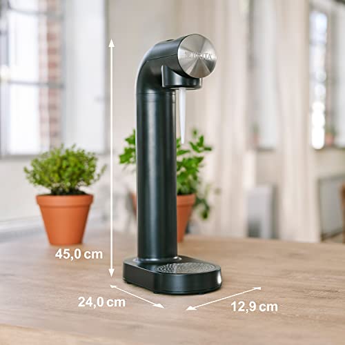 BRITA sodaONE – Schwarz, inkl. CO₂ & BPA-freier PET-Flasche