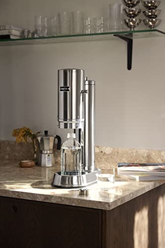 Aarke Carbonator Pro – Edelstahl + Aromen (Mango & Grapefruit)