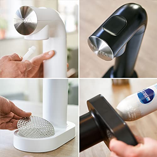 BRITA sodaONE – Weiß, inkl. CO₂-Zylinder & BPA-freier PET-Flasche