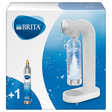 BRITA sodaONE – Weiß, inkl. CO₂-Zylinder & BPA-freier PET-Flasche