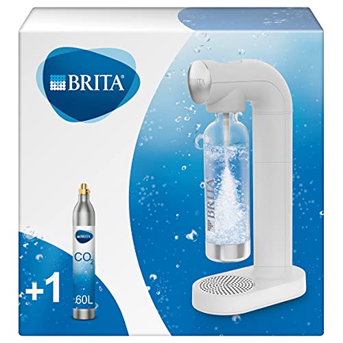 BRITA sodaONE – Weiß, inkl. CO₂-Zylinder & BPA-freier PET-Flasche