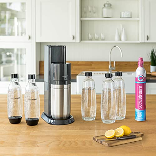 SodaStream QC-Reservepack – Pink, 60L CO₂ & 1L Glasflasche