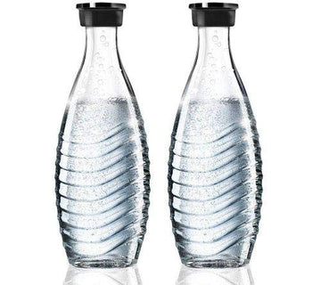 SodaStream DuoPack Glaskaraffe – 2x 0,6L für Crystal & Penguin