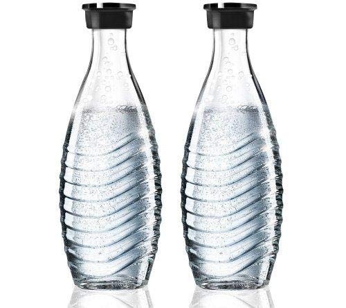 SodaStream DuoPack Glaskaraffe – 2x 0,6L für Crystal & Penguin