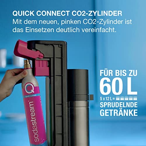 SodaStream Reservezylinder – 60L Quick Connect, Pink