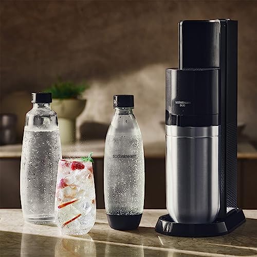 SodaStream Duo – Titan, CO₂, 2x Glas & 2x PET-Flaschen