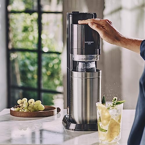 SodaStream Duo – Titan, CO₂, 2x Glas & 2x PET-Flaschen