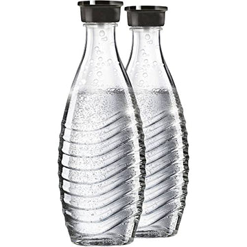 SodaStream Glaskaraffen Doppelpack – 2x 0,6L für Crystal/Pinguin