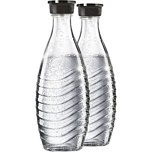 SodaStream Glaskaraffen Doppelpack – 2x 0,6L für Crystal/Pinguin