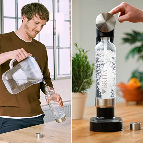 BRITA sodaONE – Schwarz, inkl. CO₂ & BPA-freier PET-Flasche