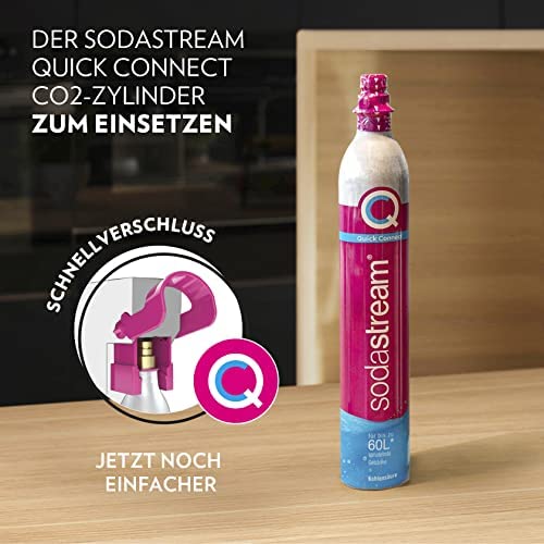 SodaStream Reservezylinder – 60L Quick Connect, Pink